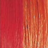 #Rot/Orange: 10 Strähnen glatt 55-60cm FB
